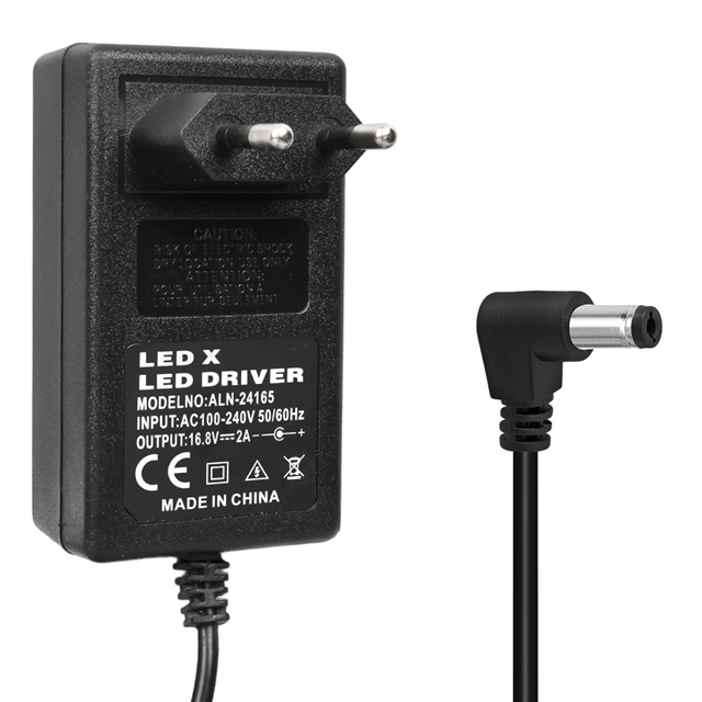 Powermaster PM-5284 16.8 Volt - 2 Amper - 33.6 Watt 5.5*2.5 Mm L Uçlu Şarjlı Matkap Adaptörü